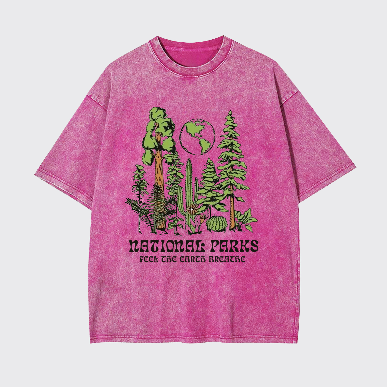 National Parks Feel the Breath Garment-dye Tees