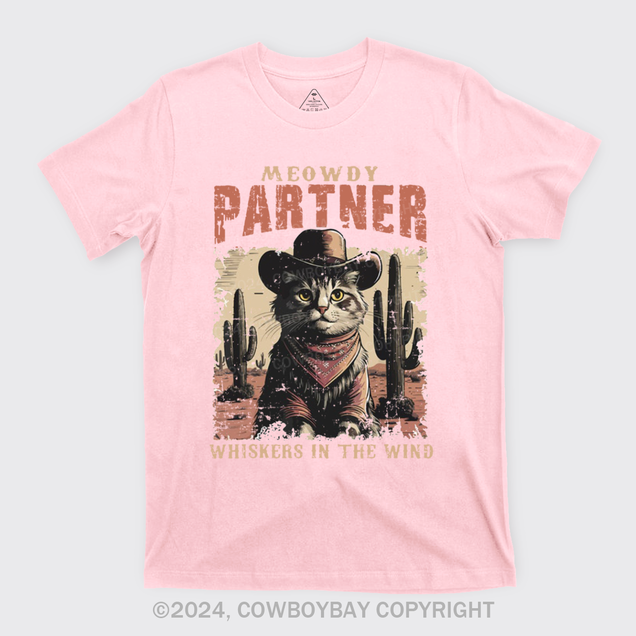 Meowdy Partner Cowboy Cat T-Shirts
