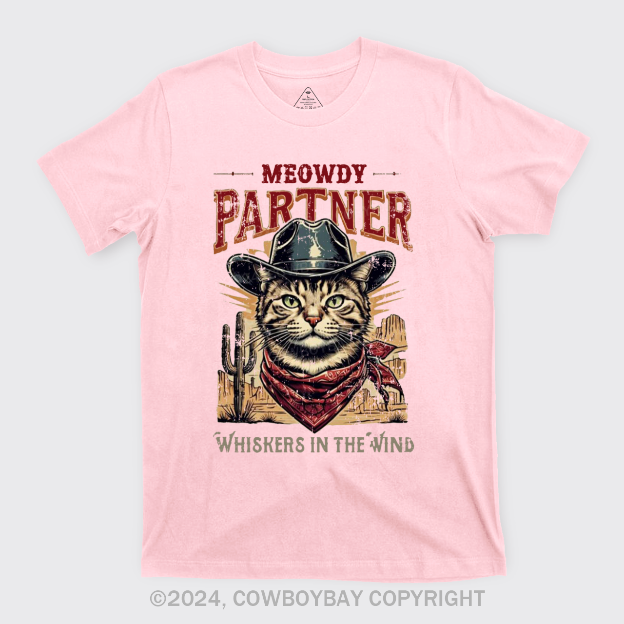 Meowdy Partner Cowboy Cat T-Shirts