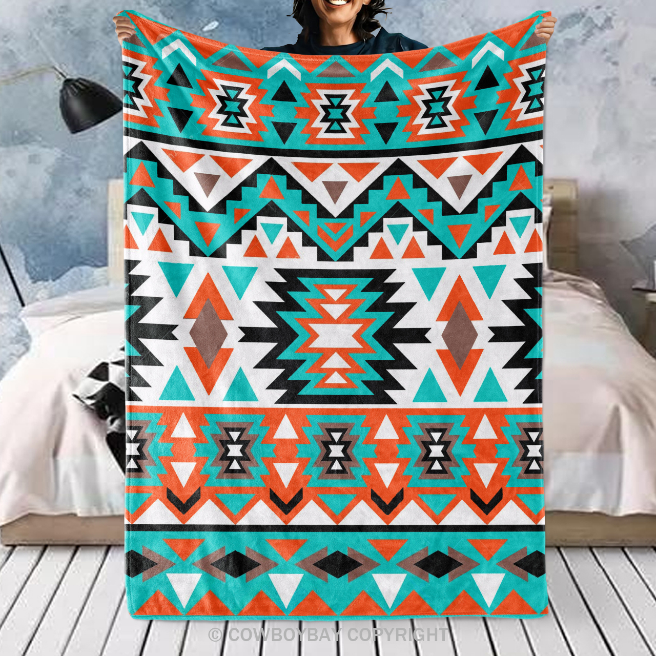 Navajo Pattern Blanket