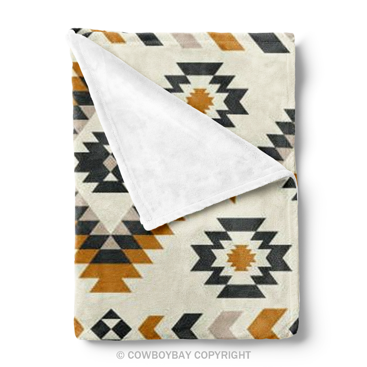 Navajo Motif Tribal Ethnic Pattern Blanket