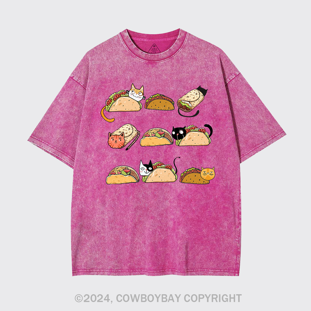 Taco Cat Garment-dye Tees