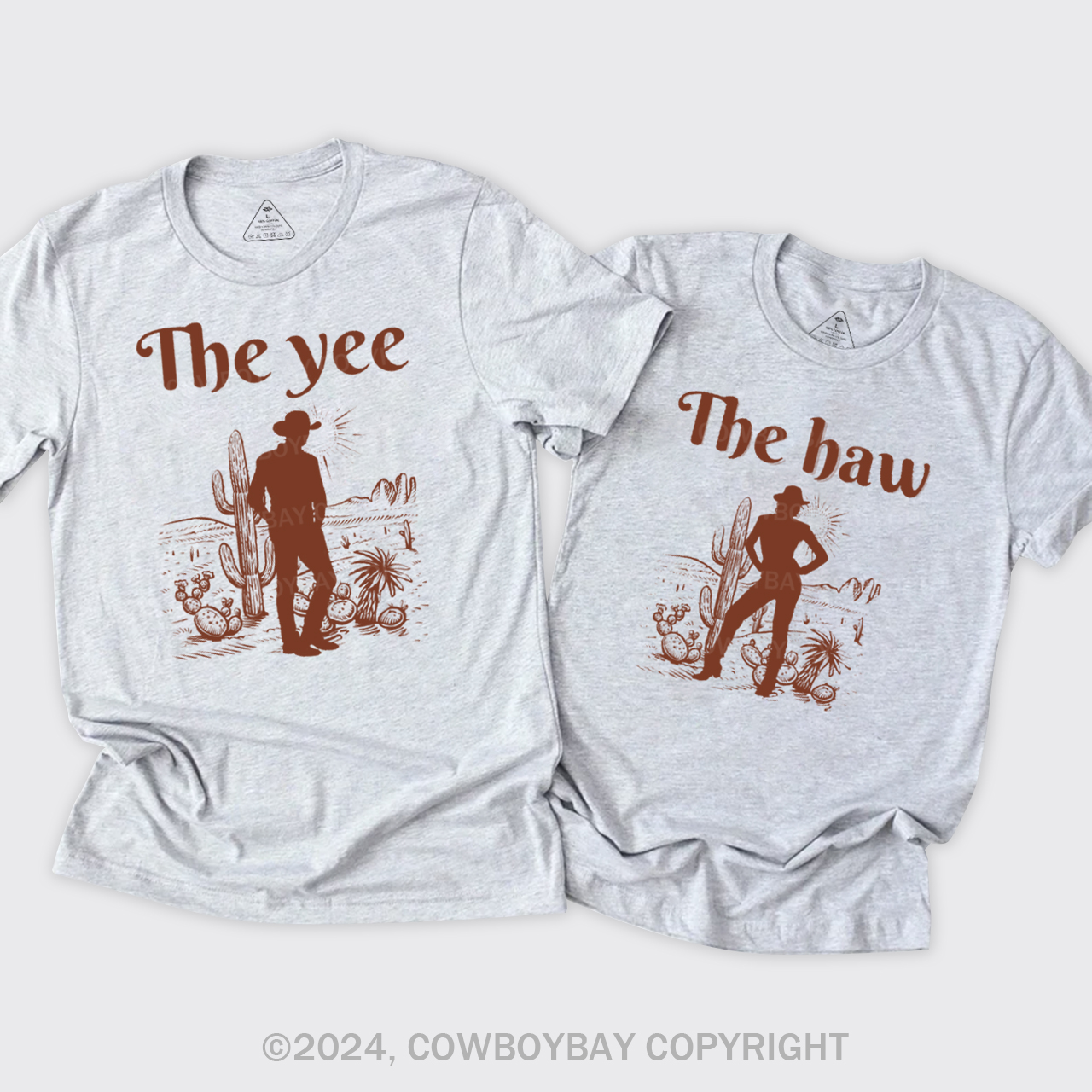 Yee Haw Couples T-Shirts