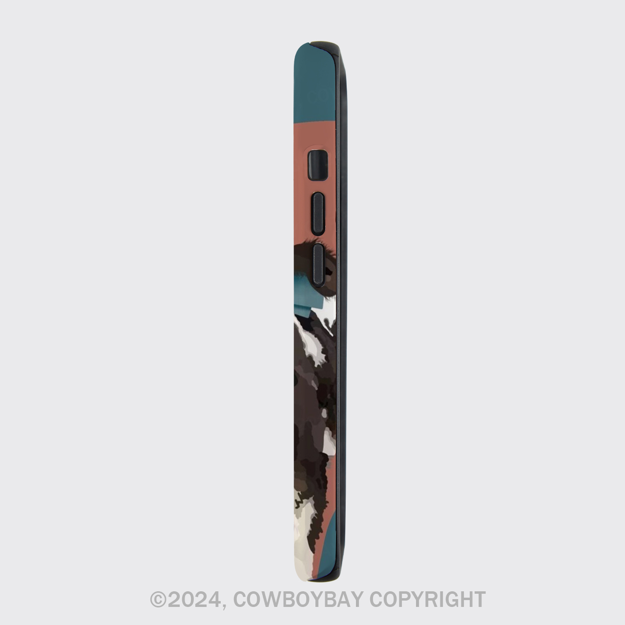 Oil Painted Cow Phone Case