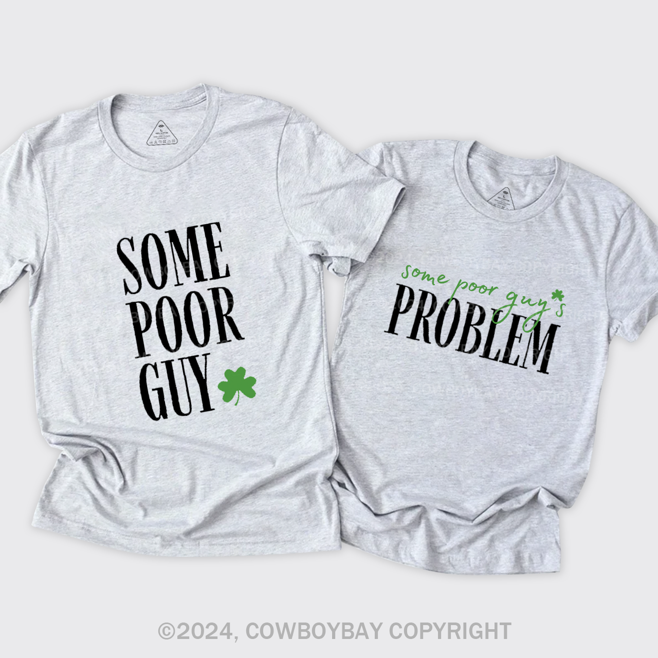 Some Poor Guys Problem Couples T-Shirts