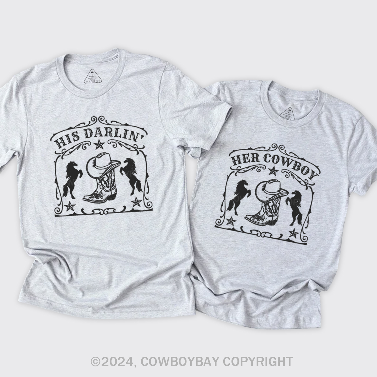 Country Western Couples T-Shirts