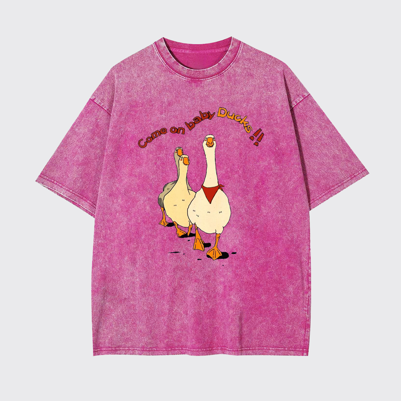 March with the Ducks Garment-dye Tees
