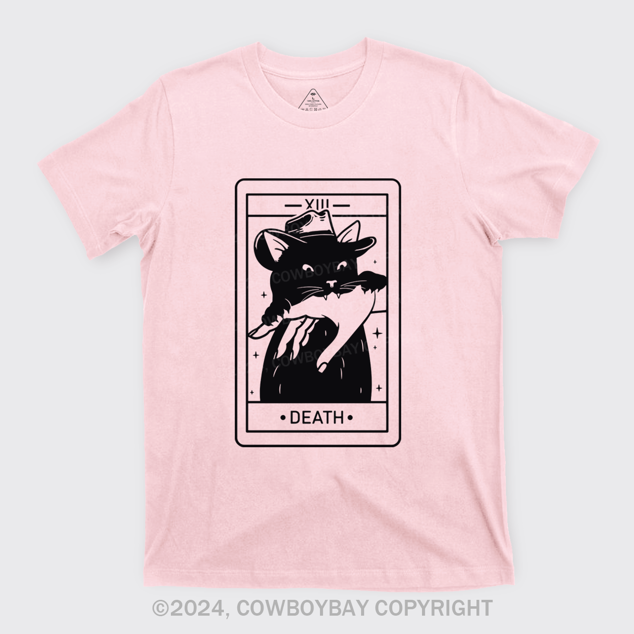 Tarot Death Witchy Cat T-Shirts