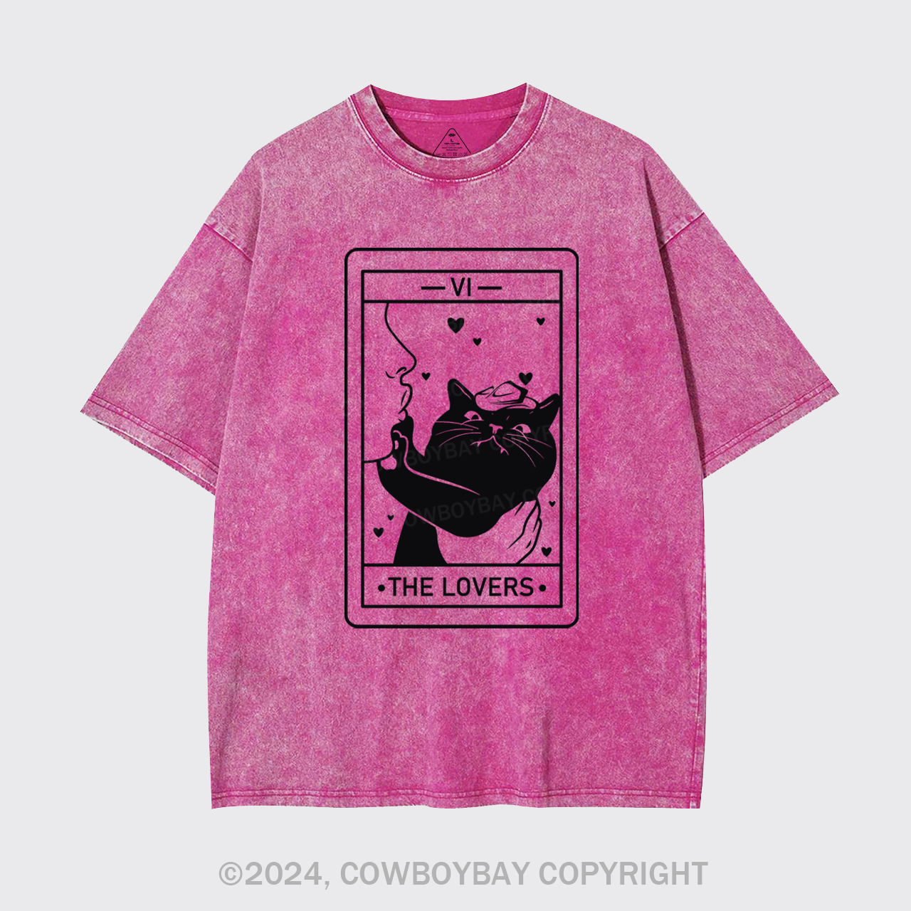 Tarot Cat Garment-dye Tees