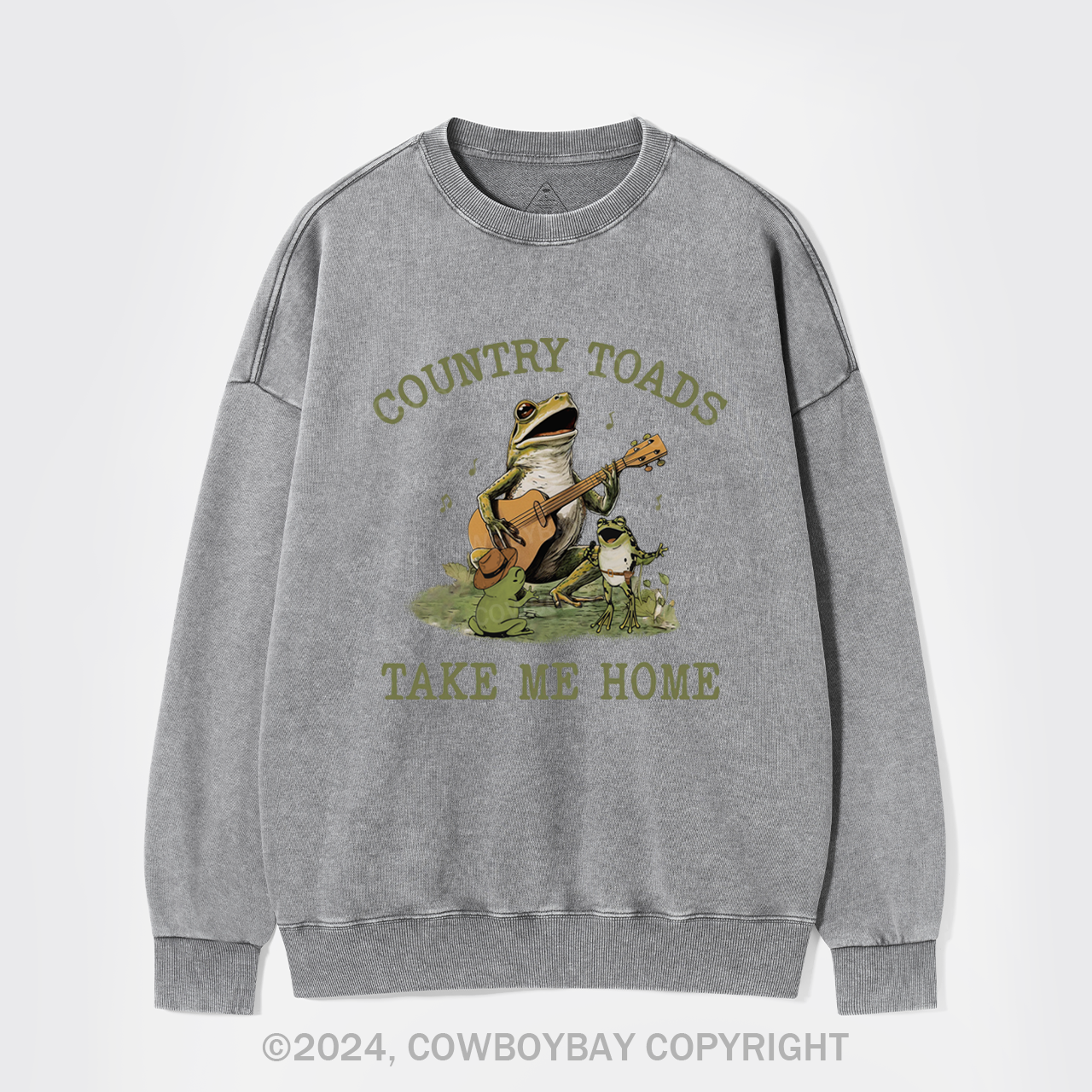 Country Roads Take Me Home Washed Sweatshirts