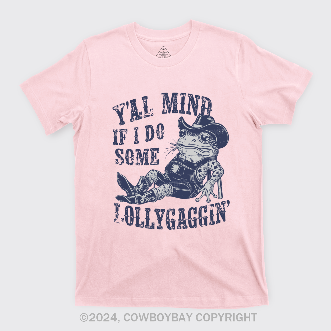 If I Do Some Lollygagging Funny Cowboy Frog T-Shirts