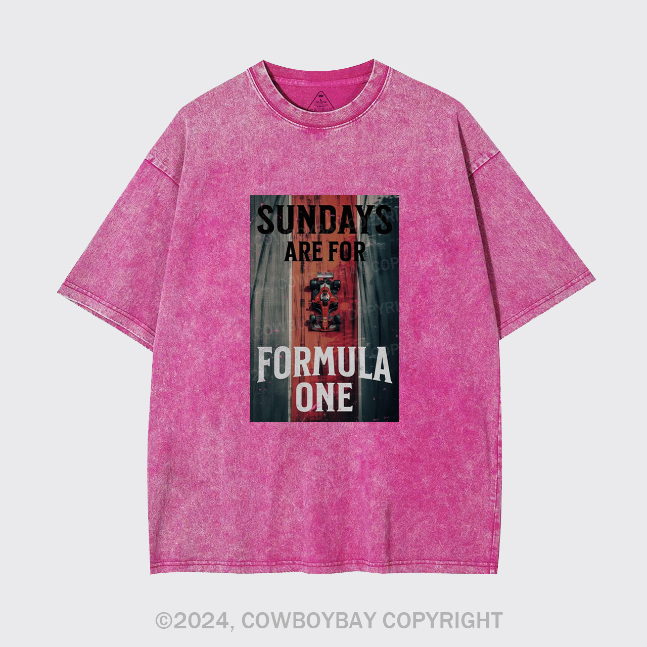 Sundays Are For Formula One Garment-dye Tees