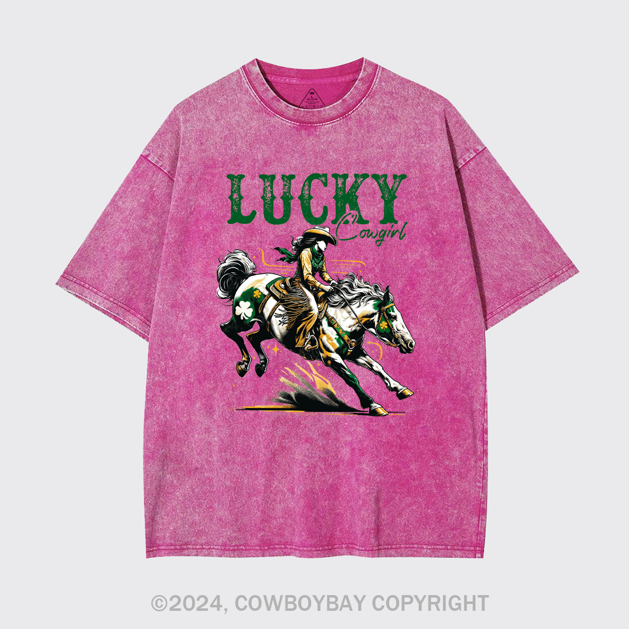 Lucky Cowgirl Garment-dye Tees