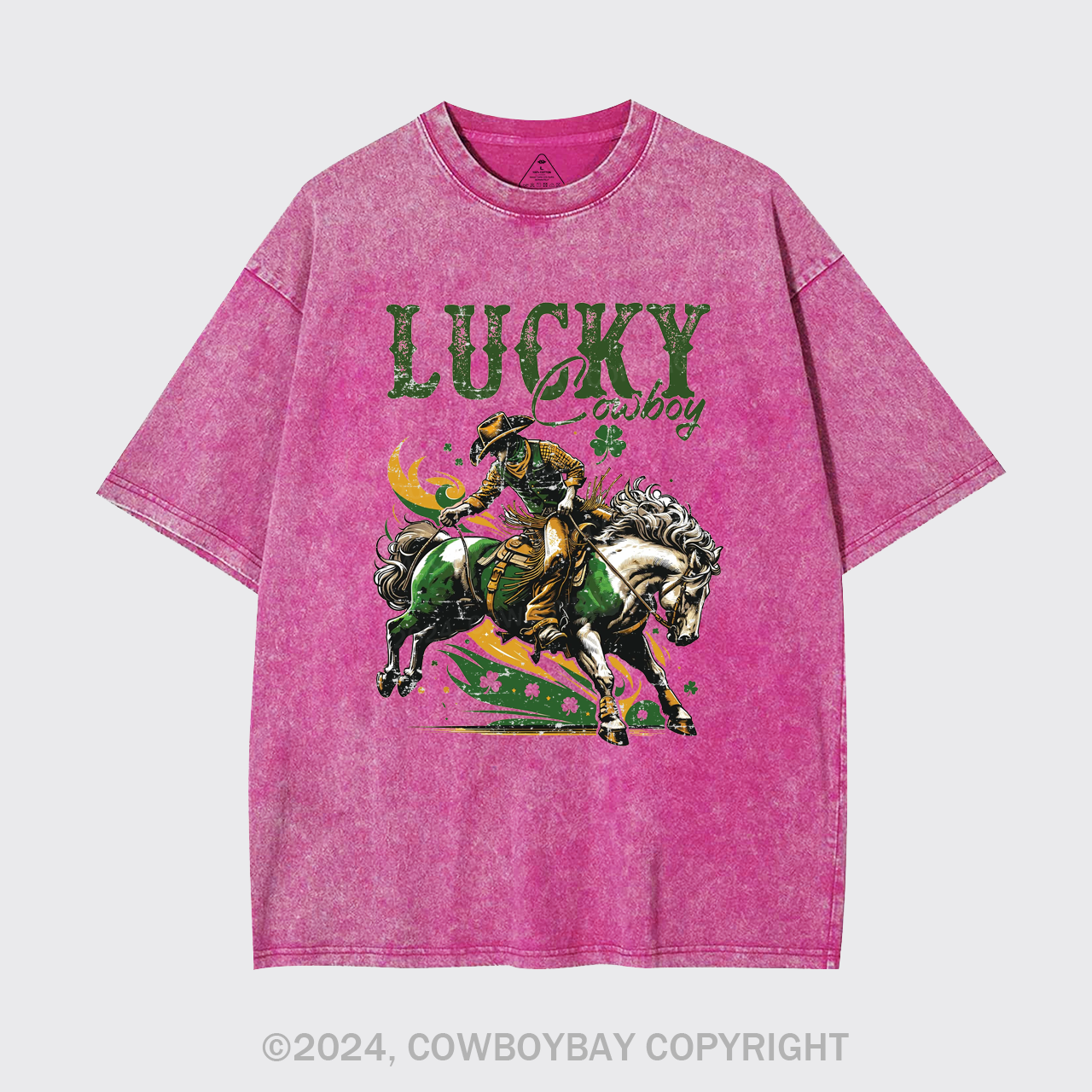 Lucky Cowboy Garment-dye Tees