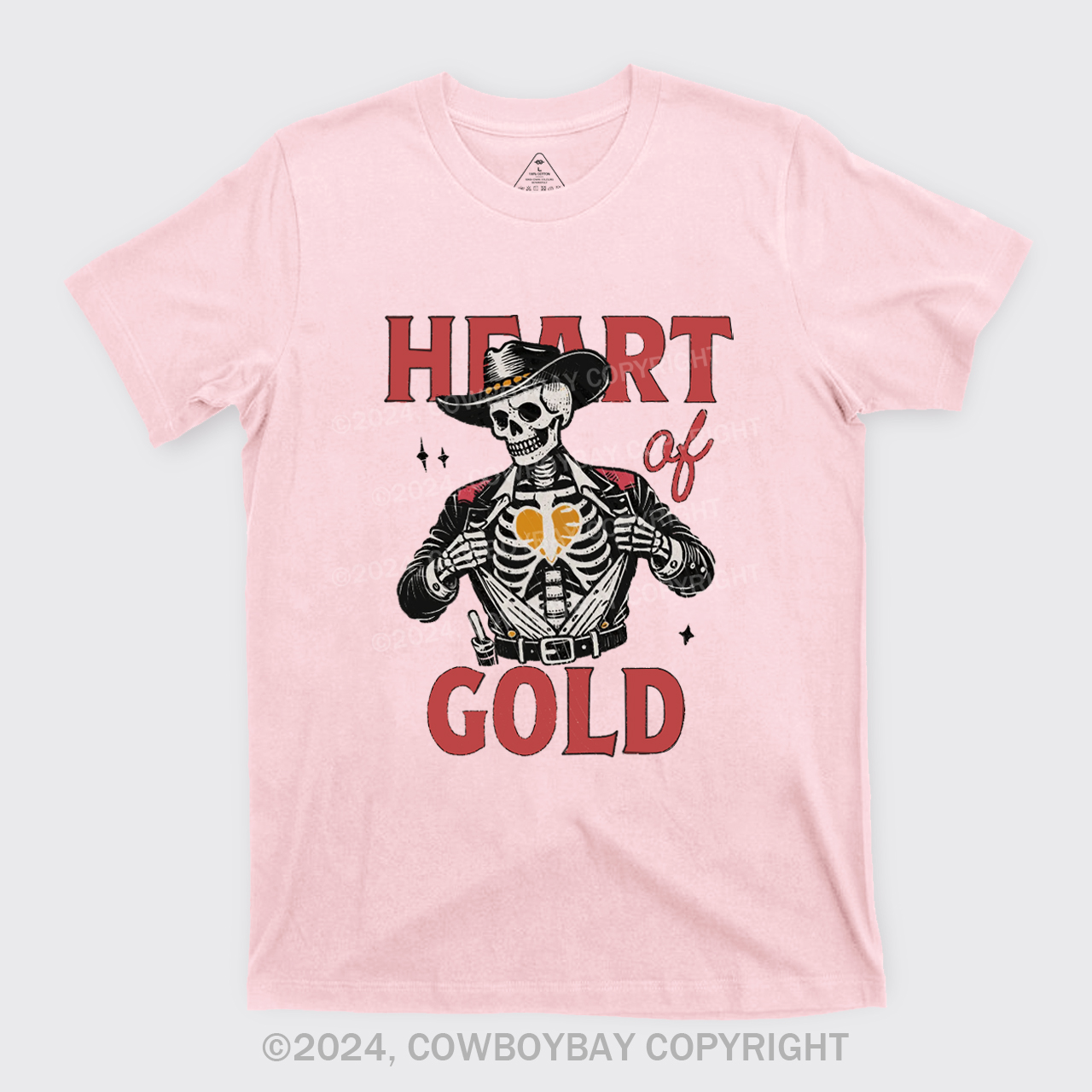 Heart Of Gold Western T-Shirts