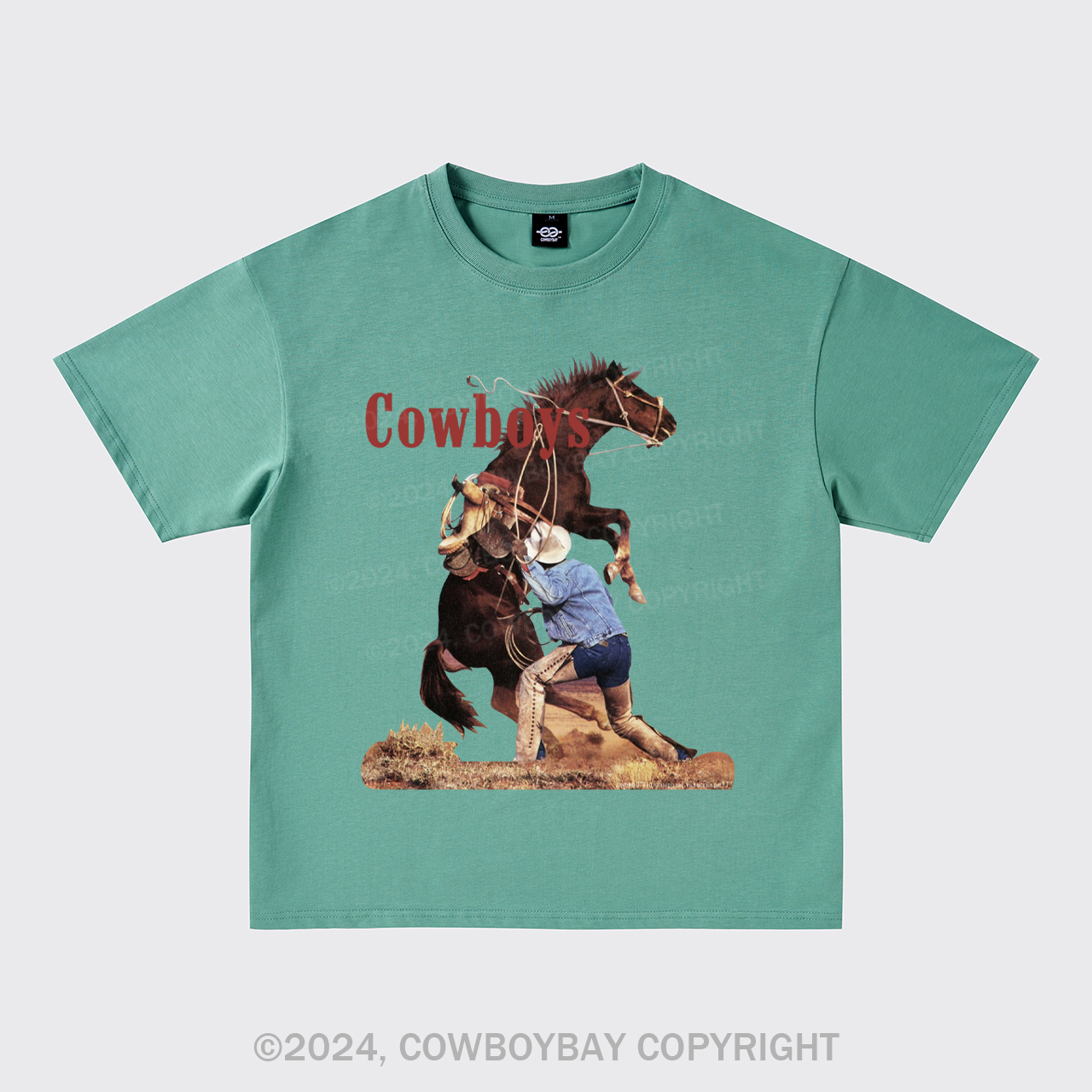 Vintage Cowboy Oversize T-Shirts