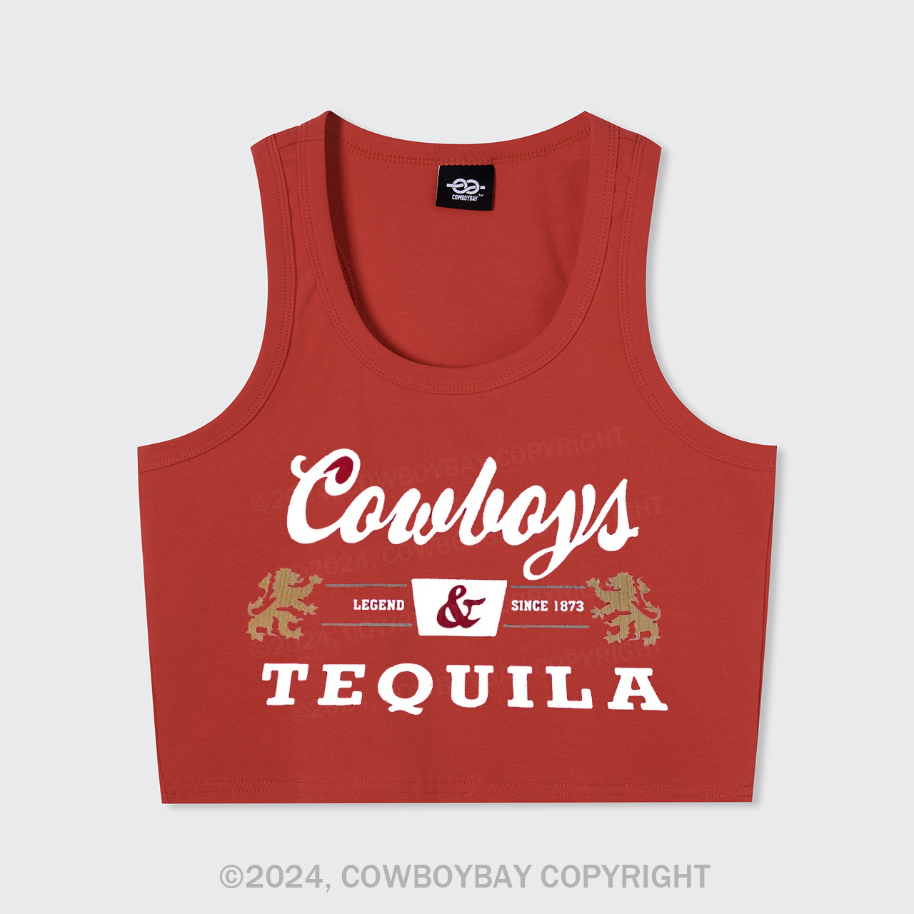 Cowboys And Tequila Tank Top