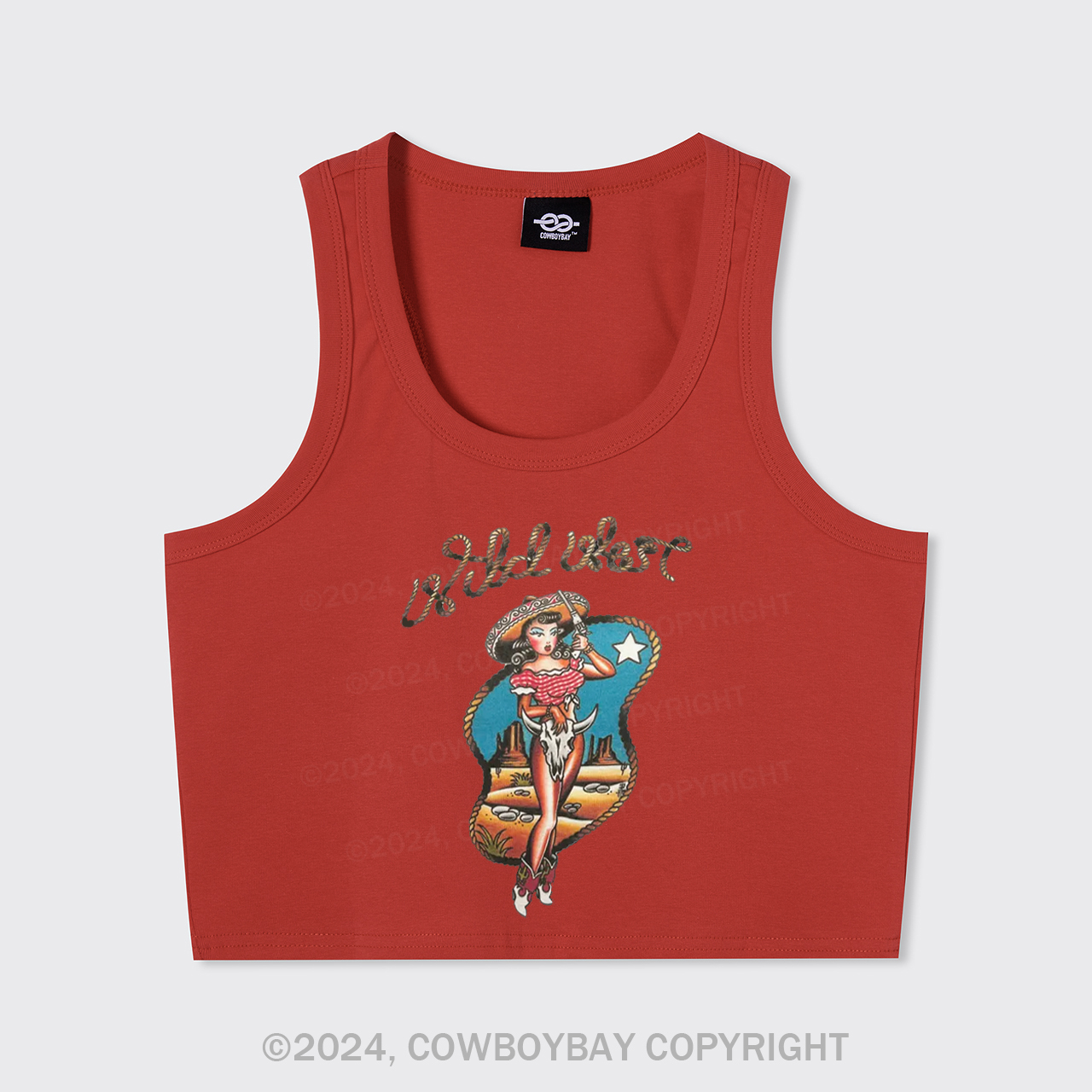 Wild West Cowgirl Tank Top