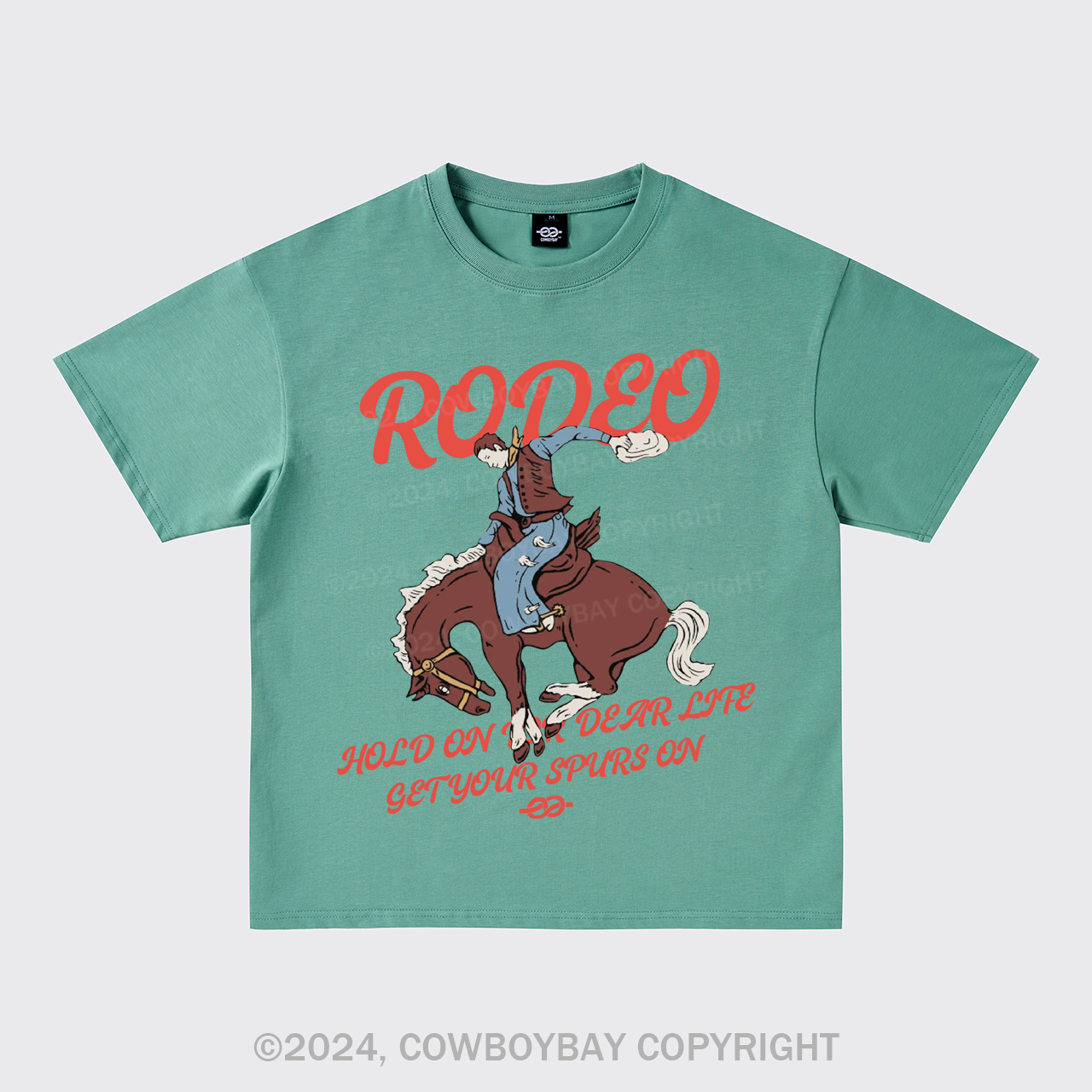 Get Your Spurs On Oversize T-Shirts