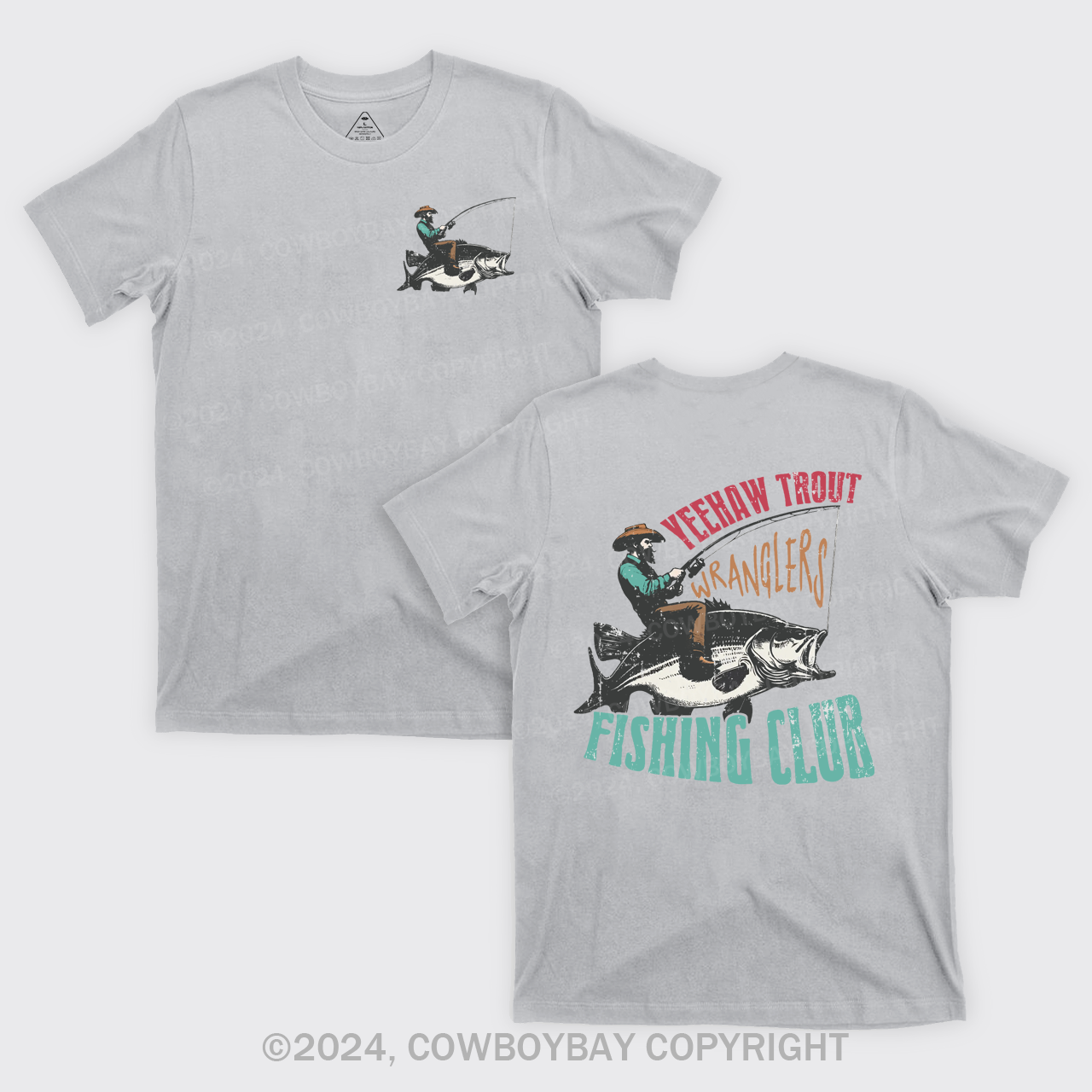 Trendy Western Fishing Club T-Shirts
