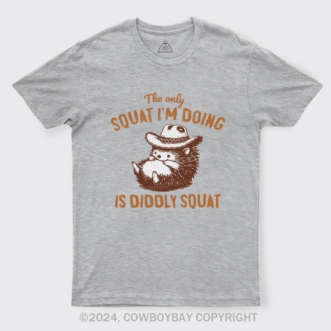 Funny Cowboy Racoon In Vintage Style T-Shirts