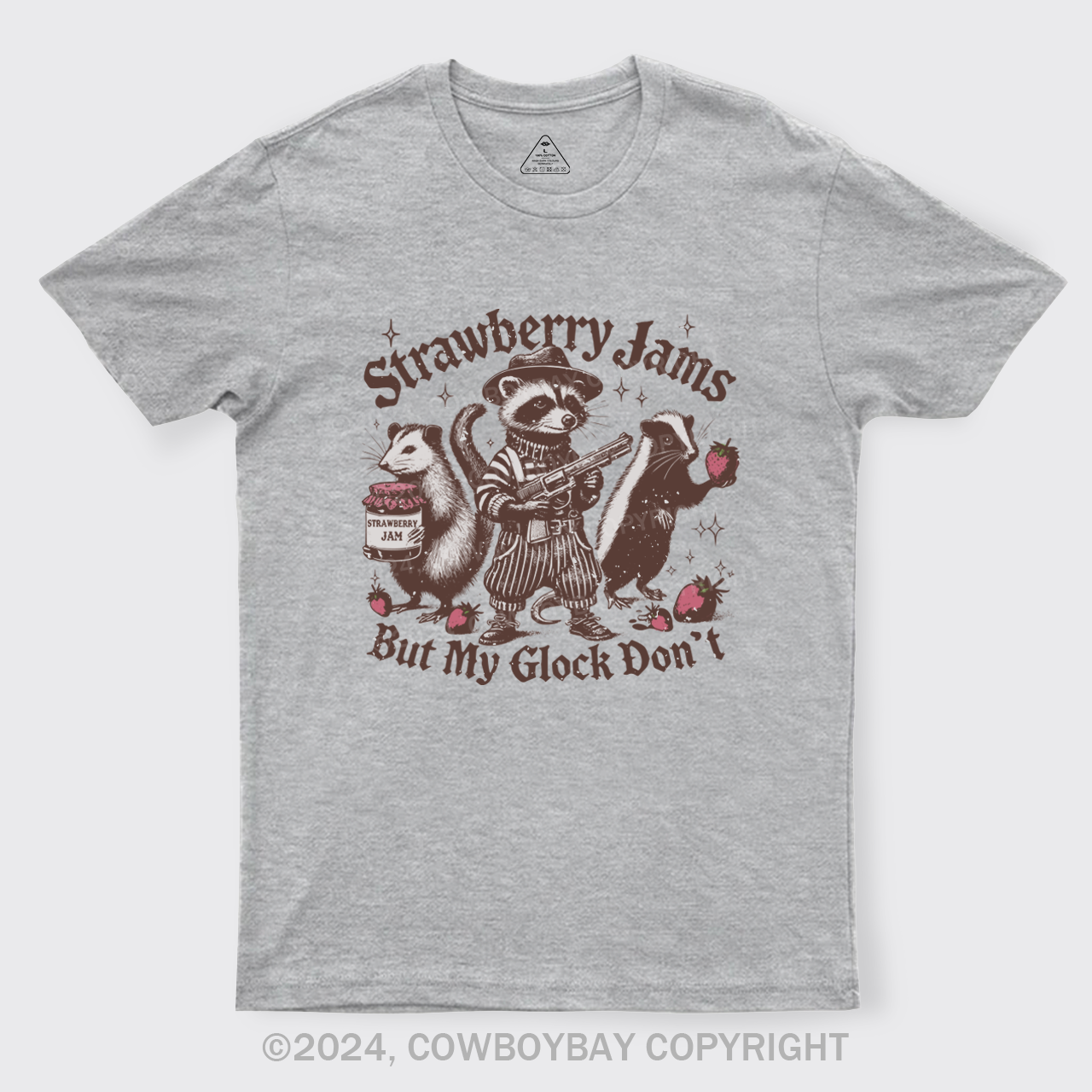 Strawberry Jams But My Glock Don't T-Shirts