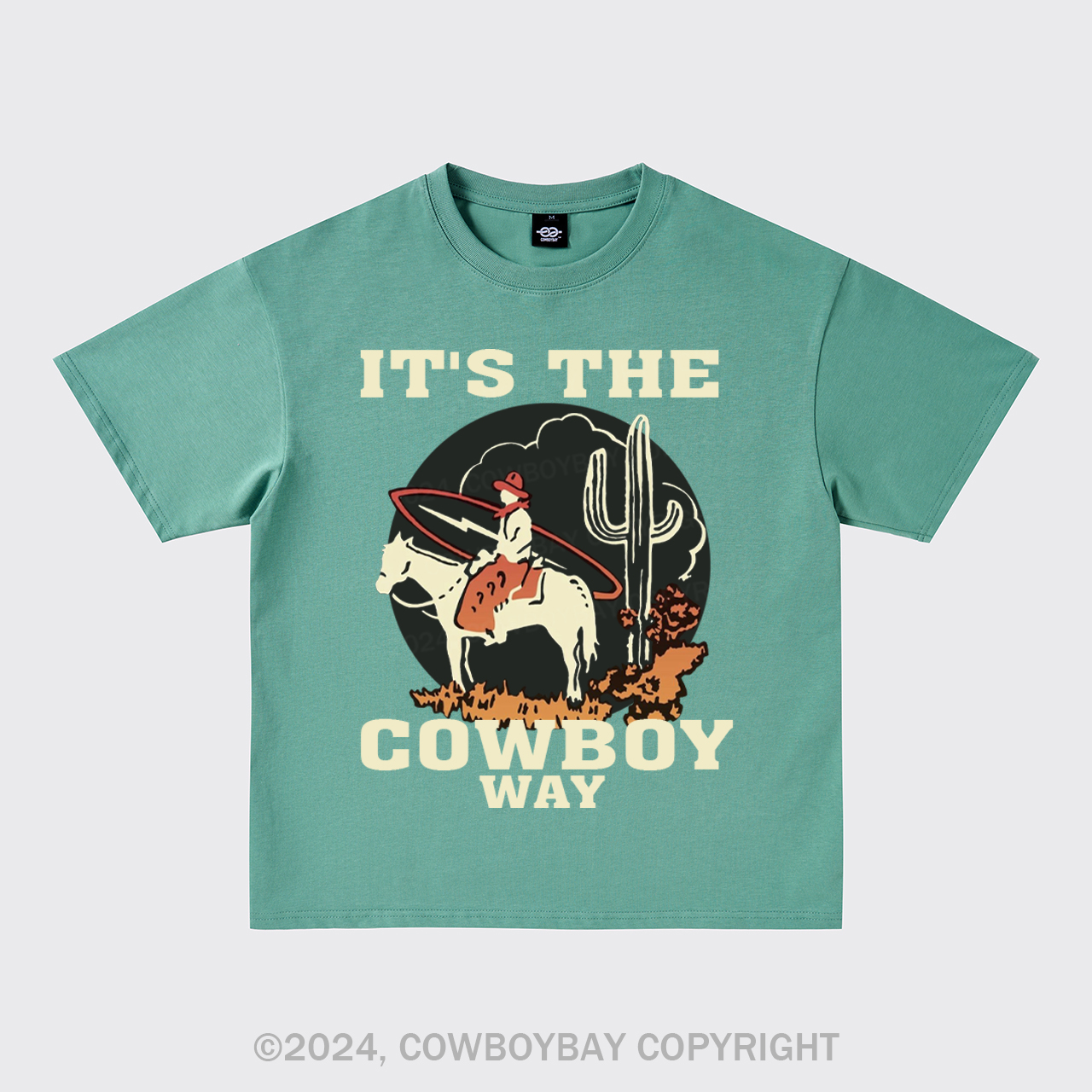 It's The Cowboy Way Oversize T-Shirts