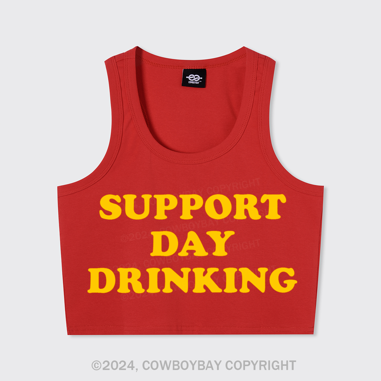 Support Day Drinking Tank Top