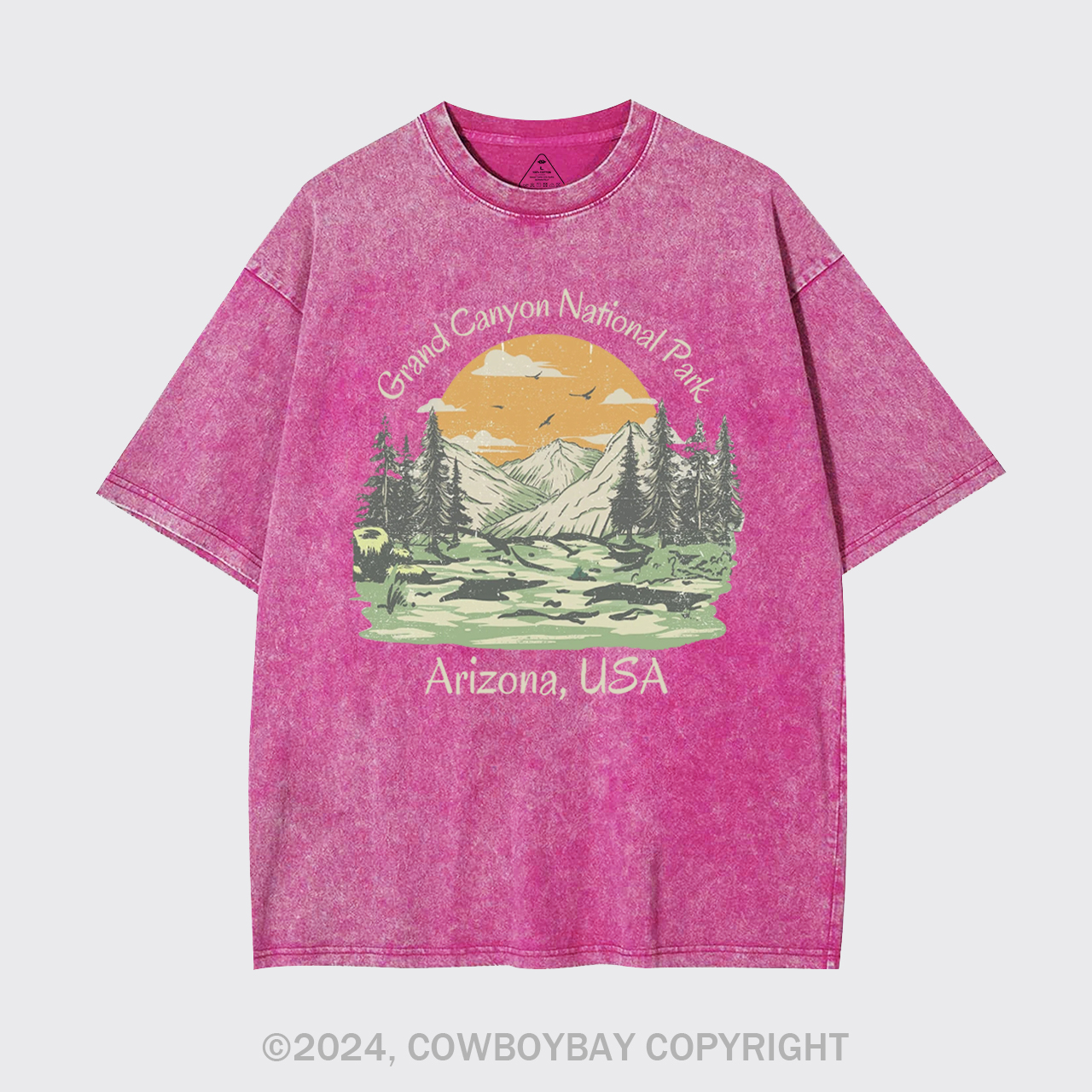Grand Canyon National Park Garment-dye Tees