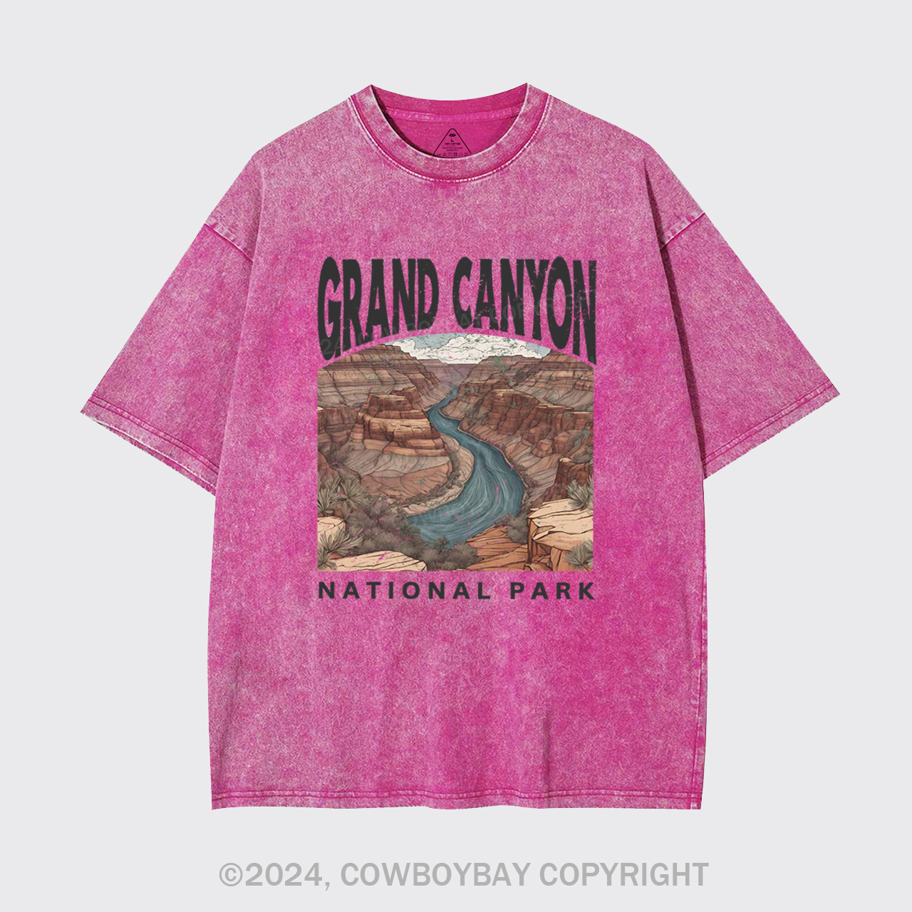Retro Grand Canyon National Park Garment-dye Tees