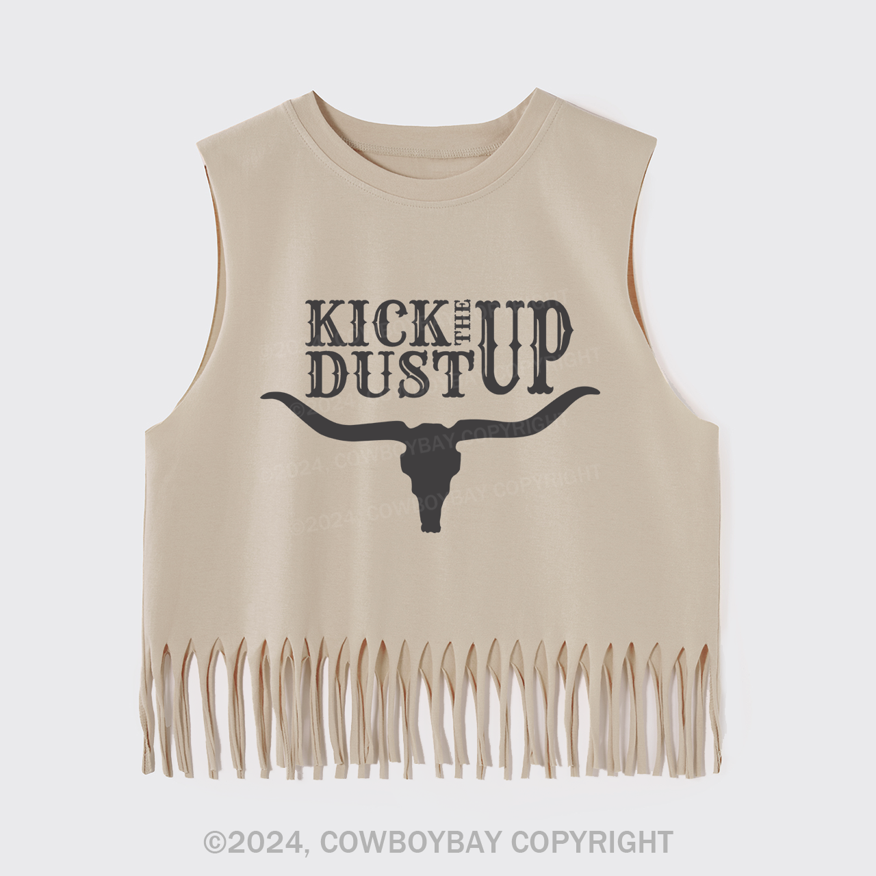 Kick The Dust Up Fringe Tank
