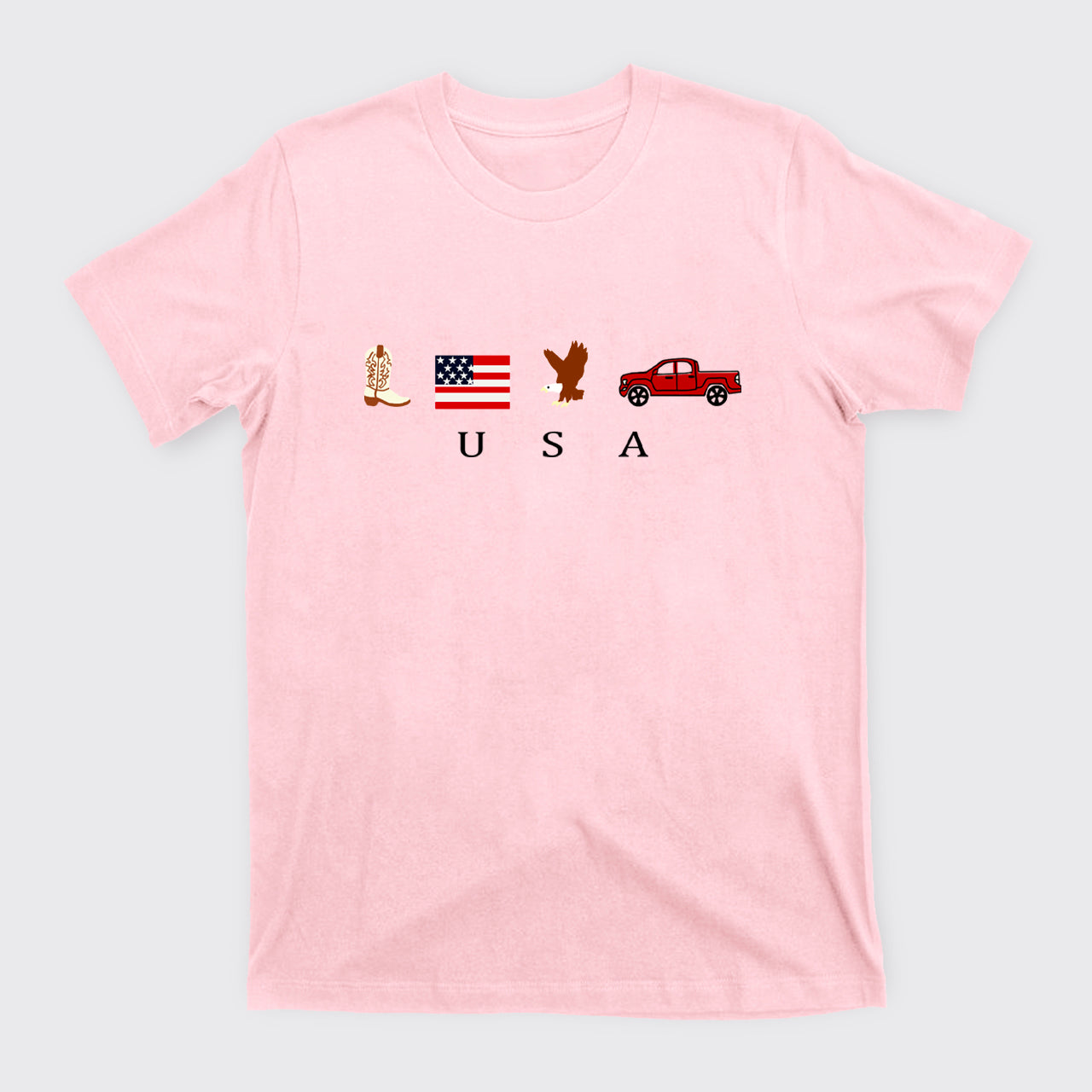 4th Of July-USA Icons T-Shirts
