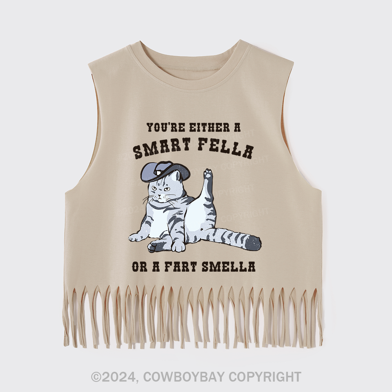 You Don't Want To Upset Me Fringe Tank