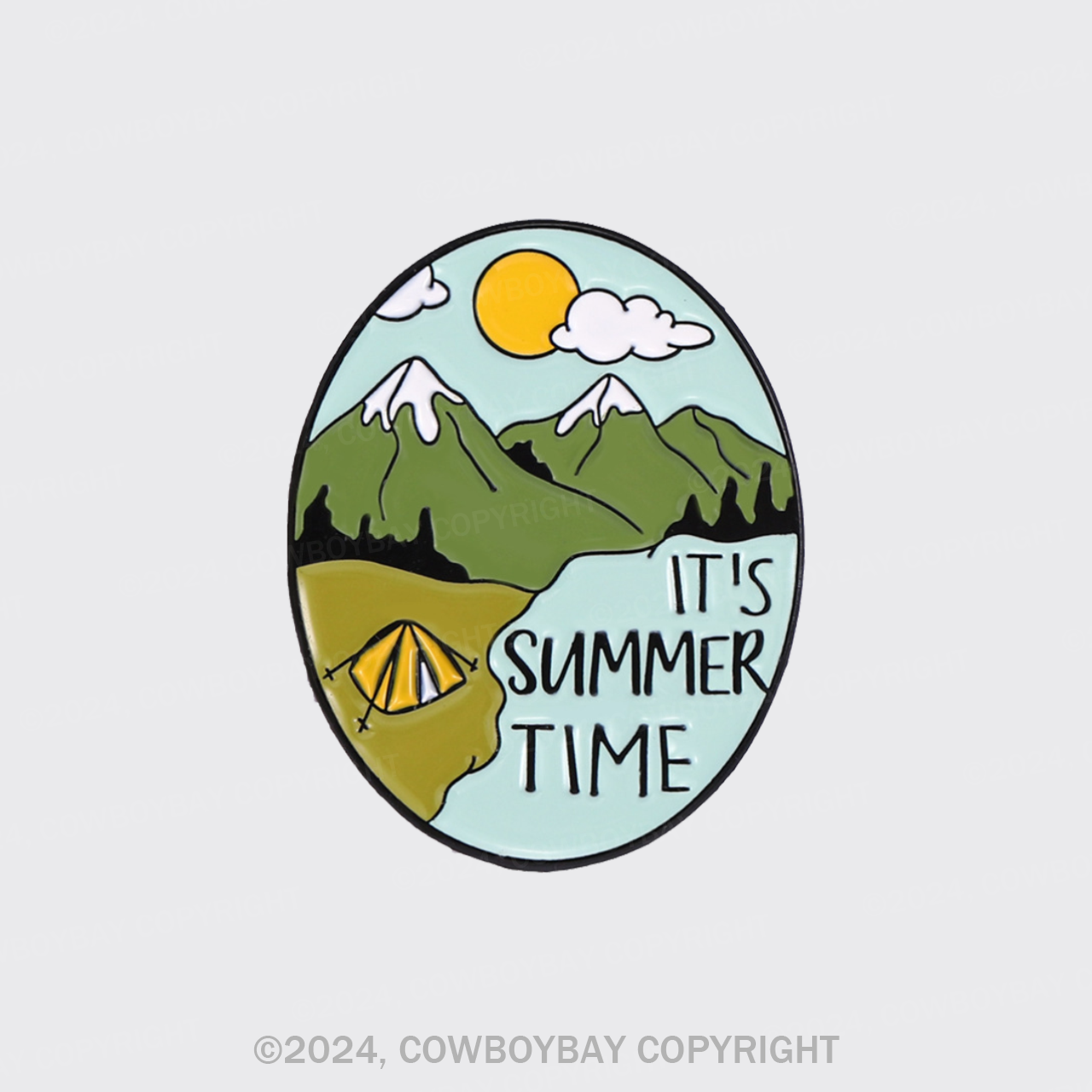 It's Summer Time_Cowboybay Pin
