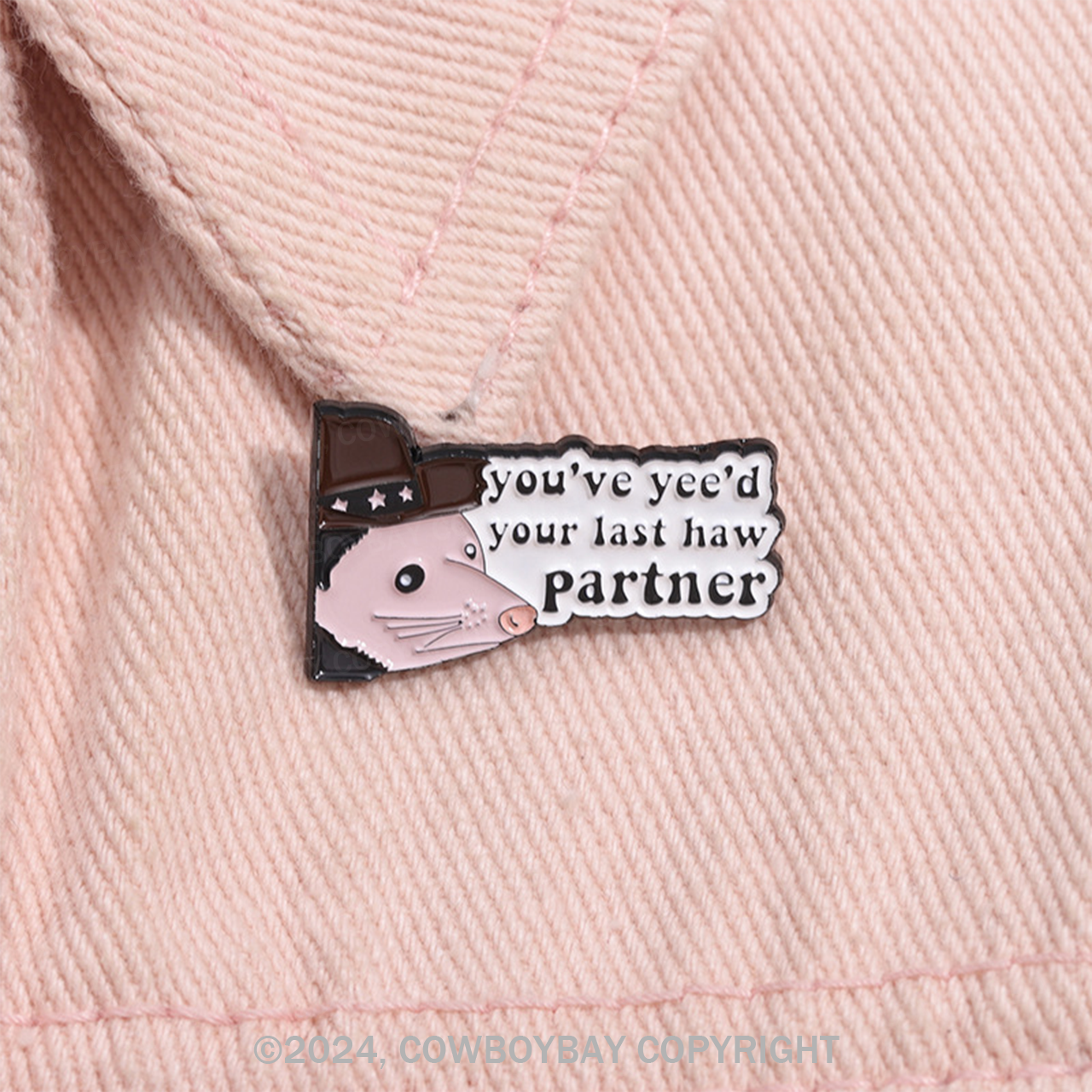 You've Yee'd Your Last Haw Partner_Cowboybay Pin