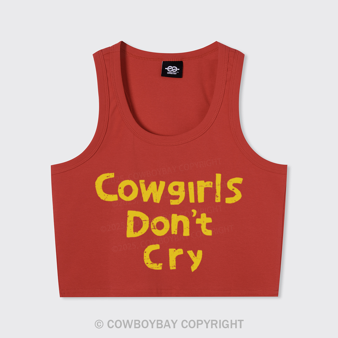 Cowgirls Don't Cry Tank Top