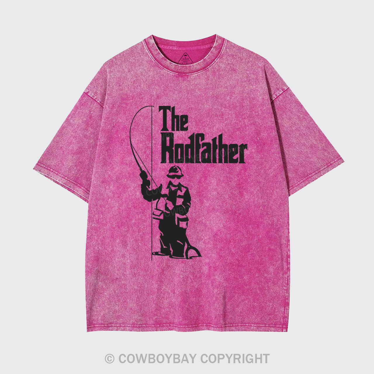 The Rodfather Fishing Garment-dye Tees