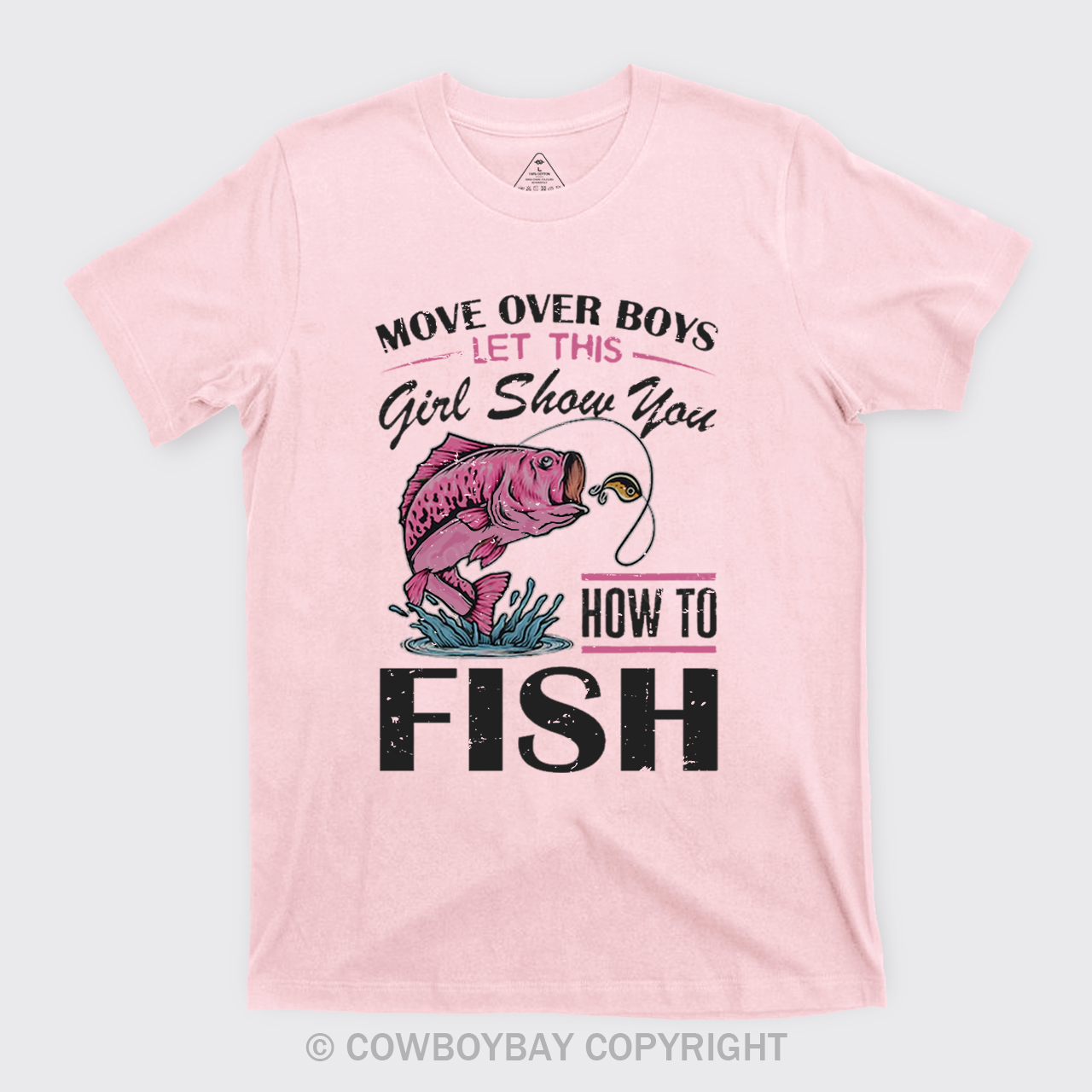 Move Over Boys Fishing T-Shirts