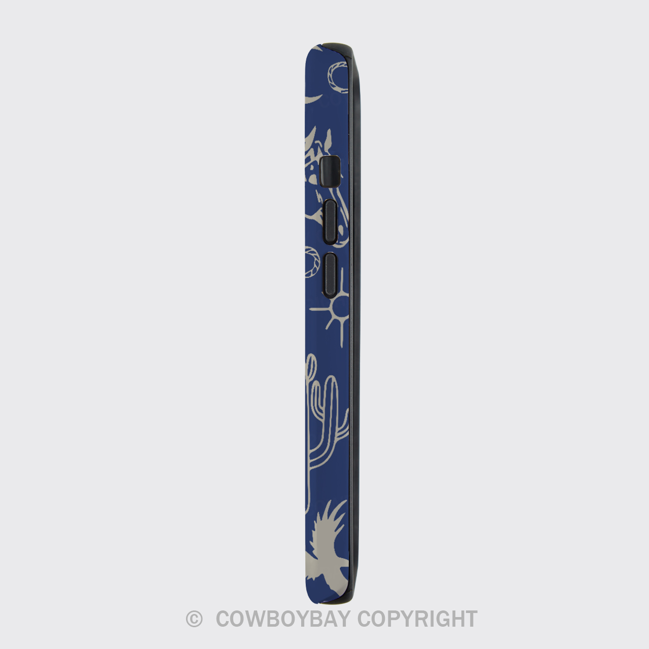 Cowboy Western Blue Phone Case