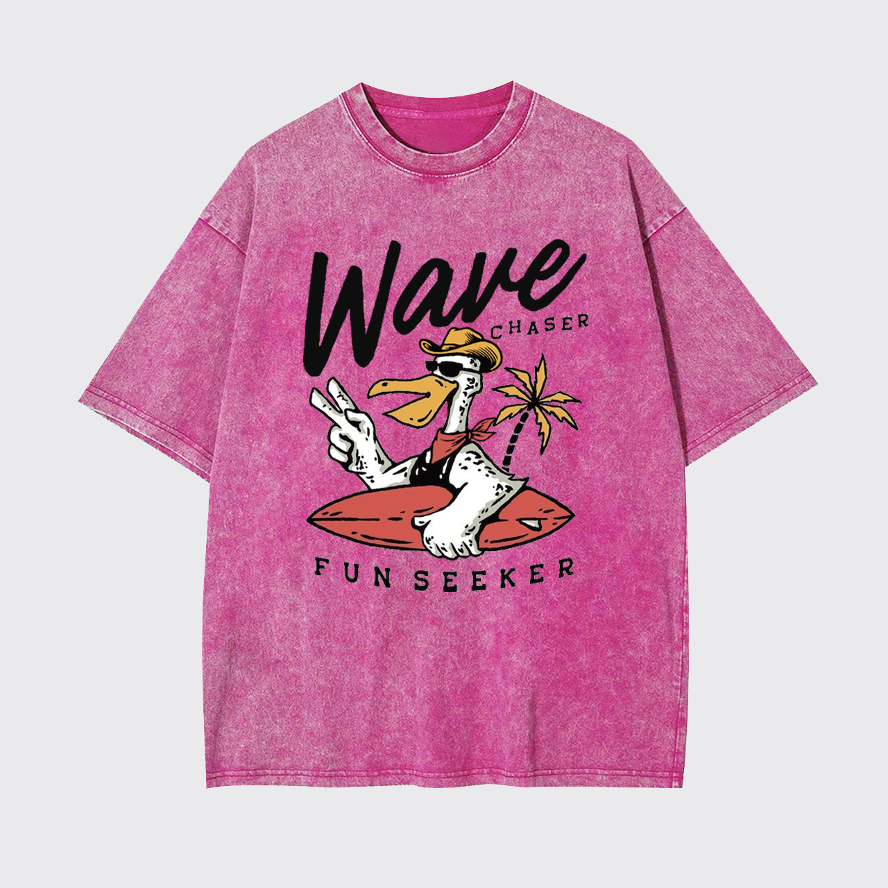 Wave Chaser Fun Seeker Garment-dye Tees