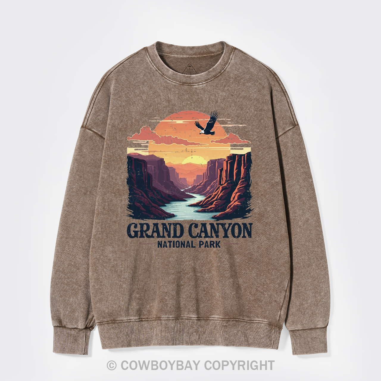 Grand Canyon National Park Washed Sweatshirts