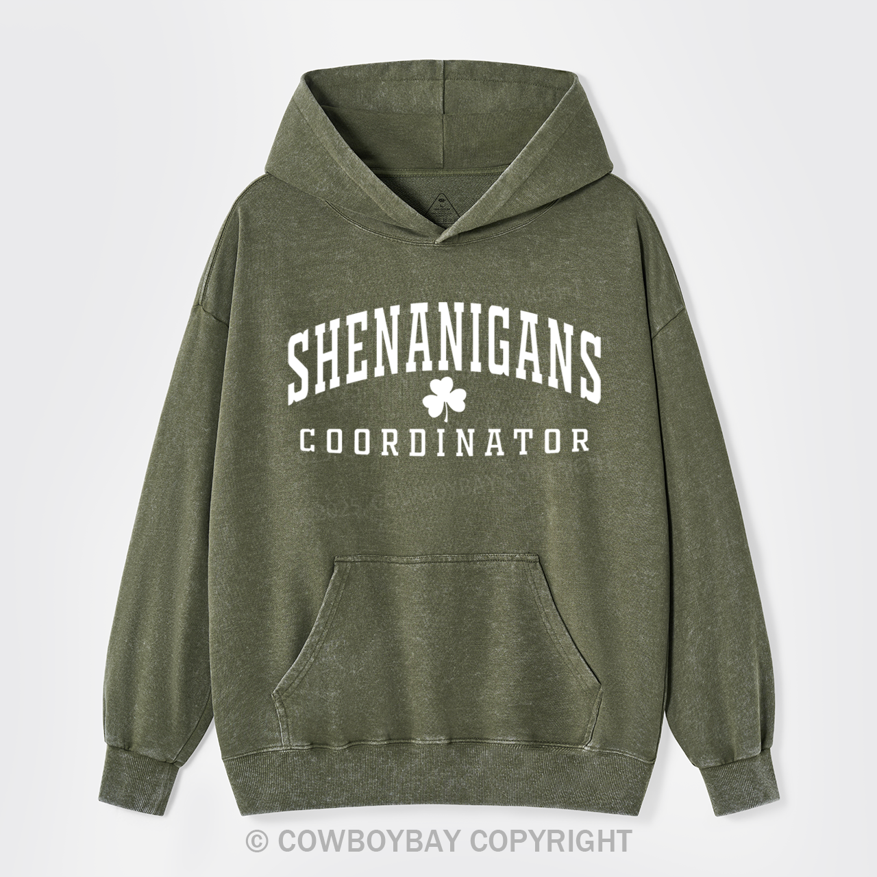 Shenanigans Coordinator Garment-Dye Hoodies