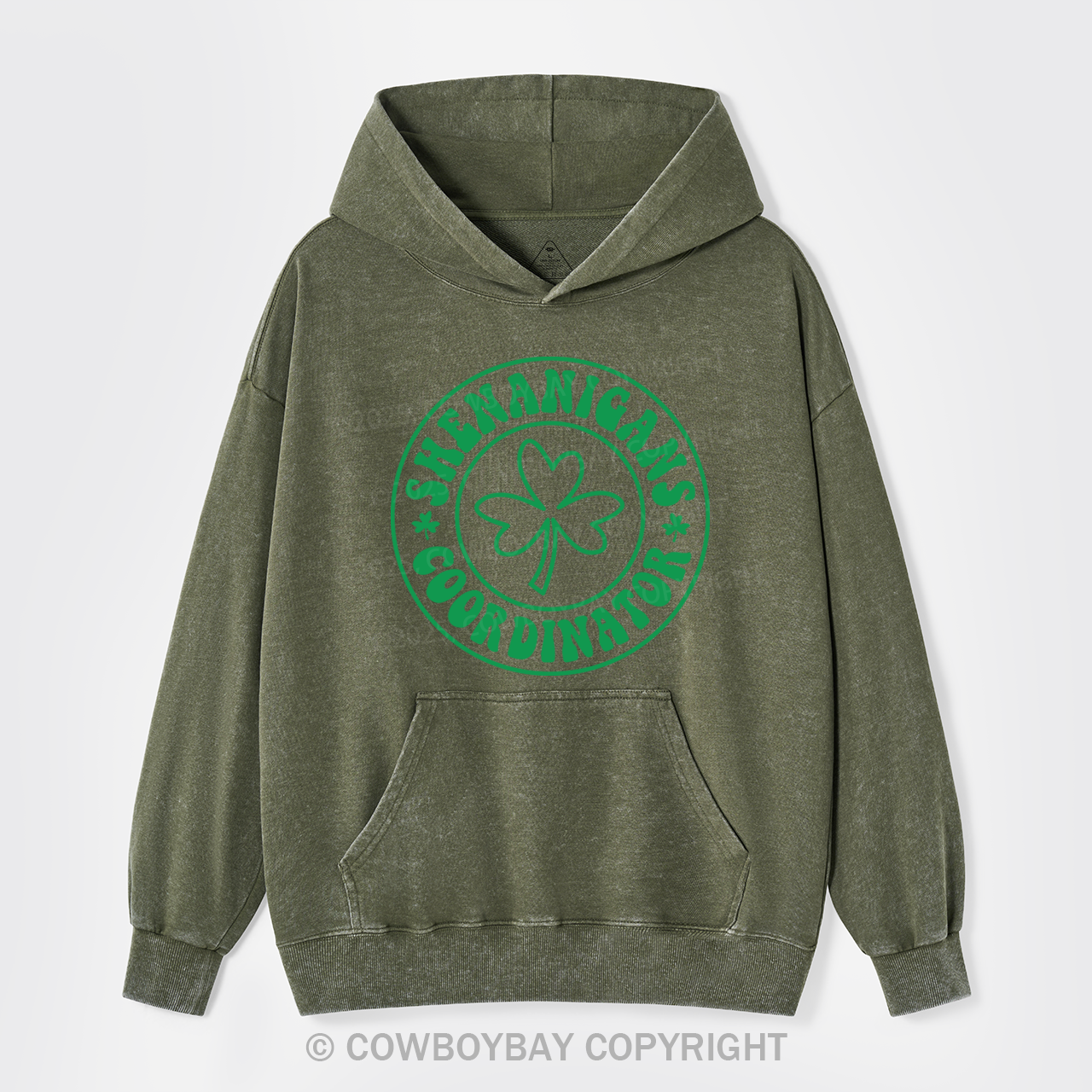 Shenanigans Coordinator Garment-Dye Hoodies