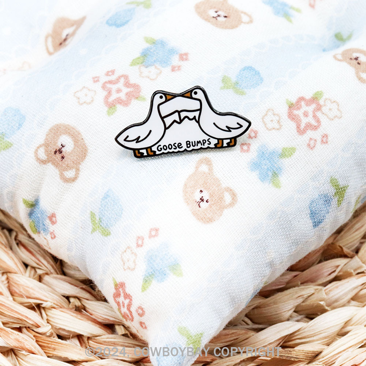 Goose Bumps_Cowboybay Pin