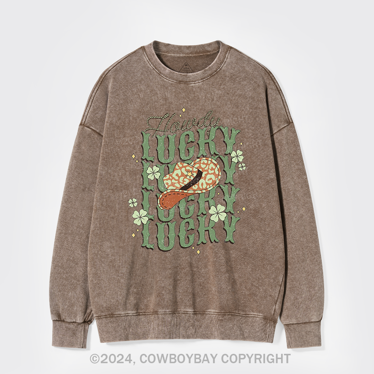 Howdy Lucky Washed Sweatshirts