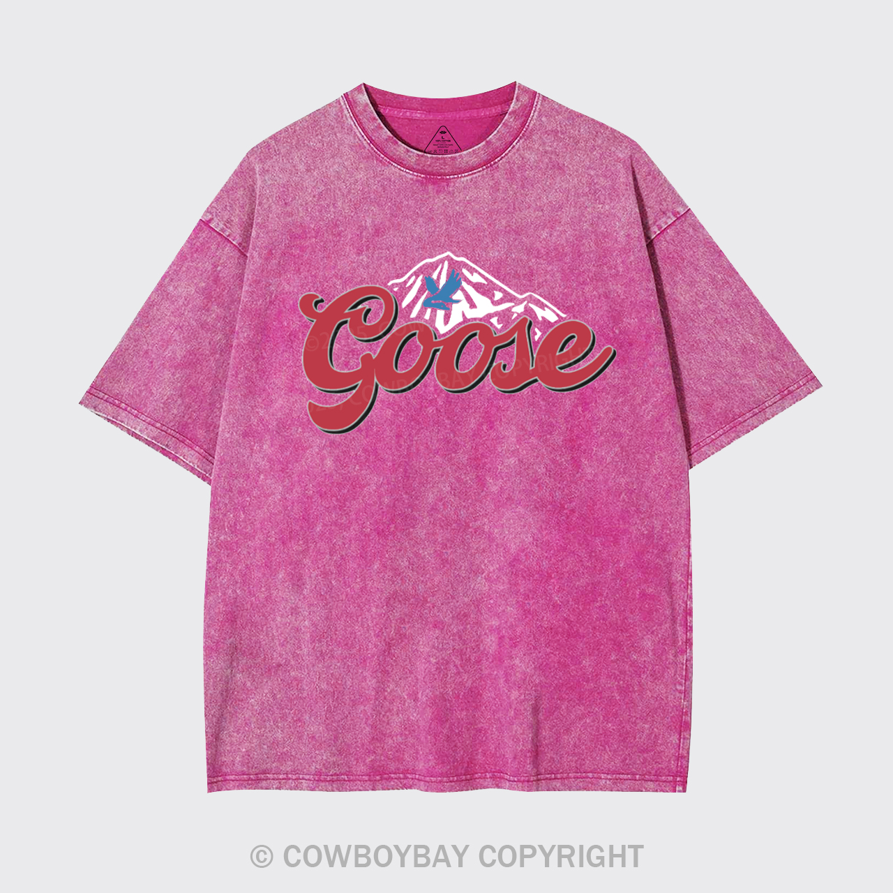 Goose Of The Rockies Garment-dye Tees