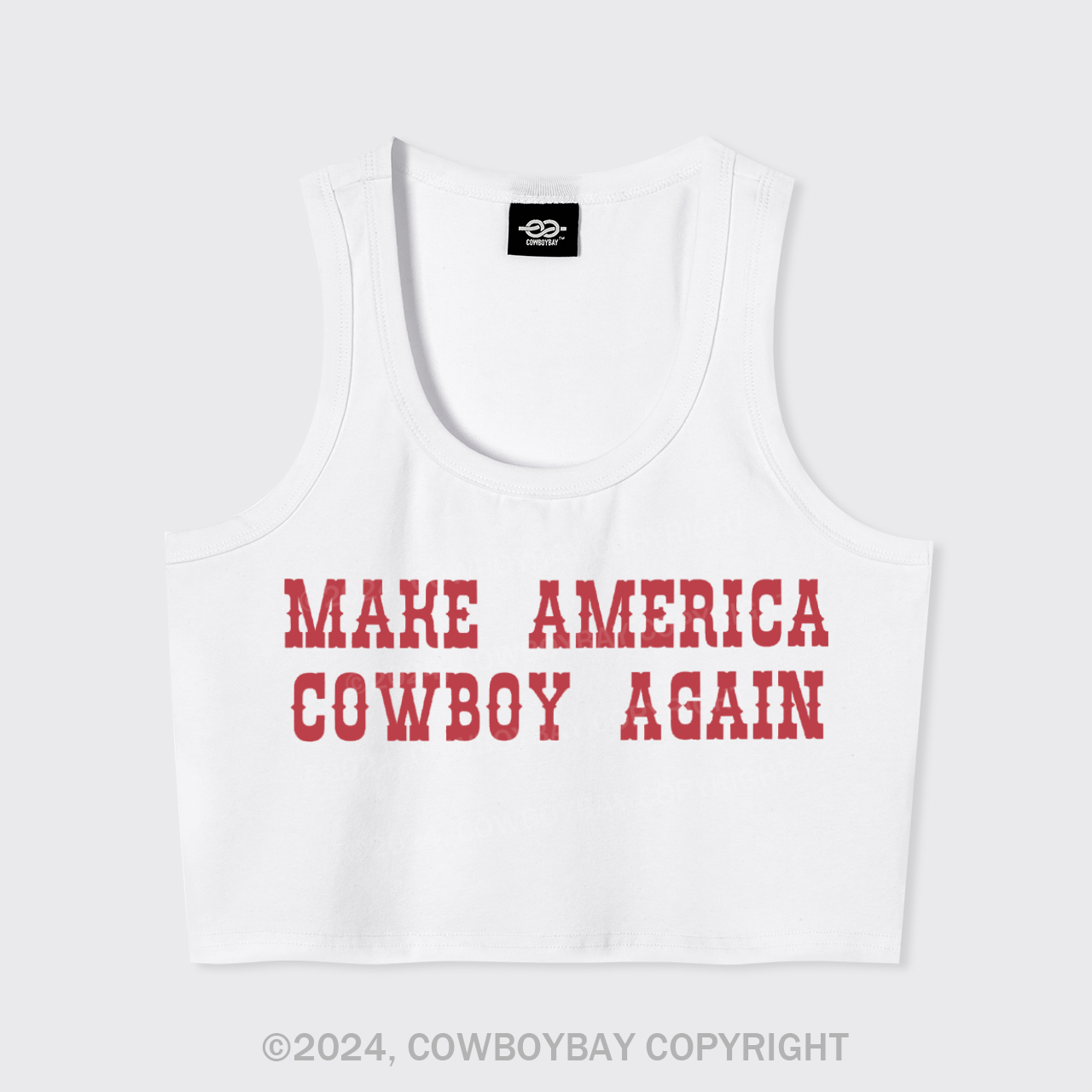 Make America Cowboy Again Tank Top 