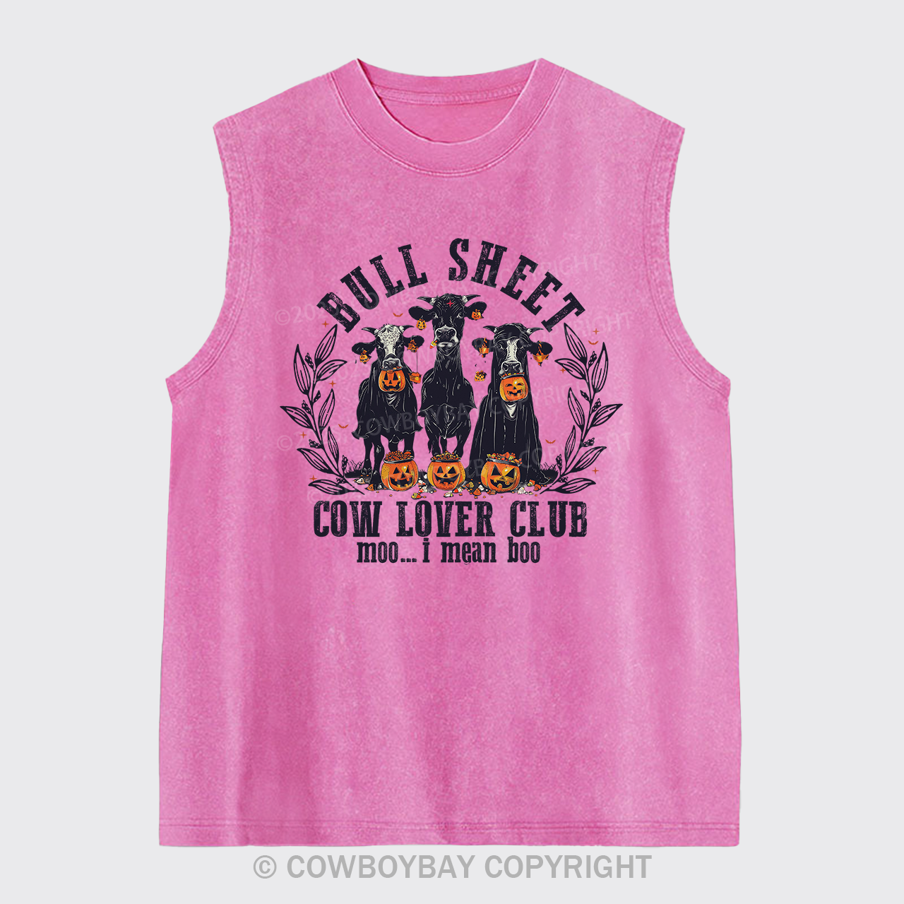Bull Lover Club Washed Tanks