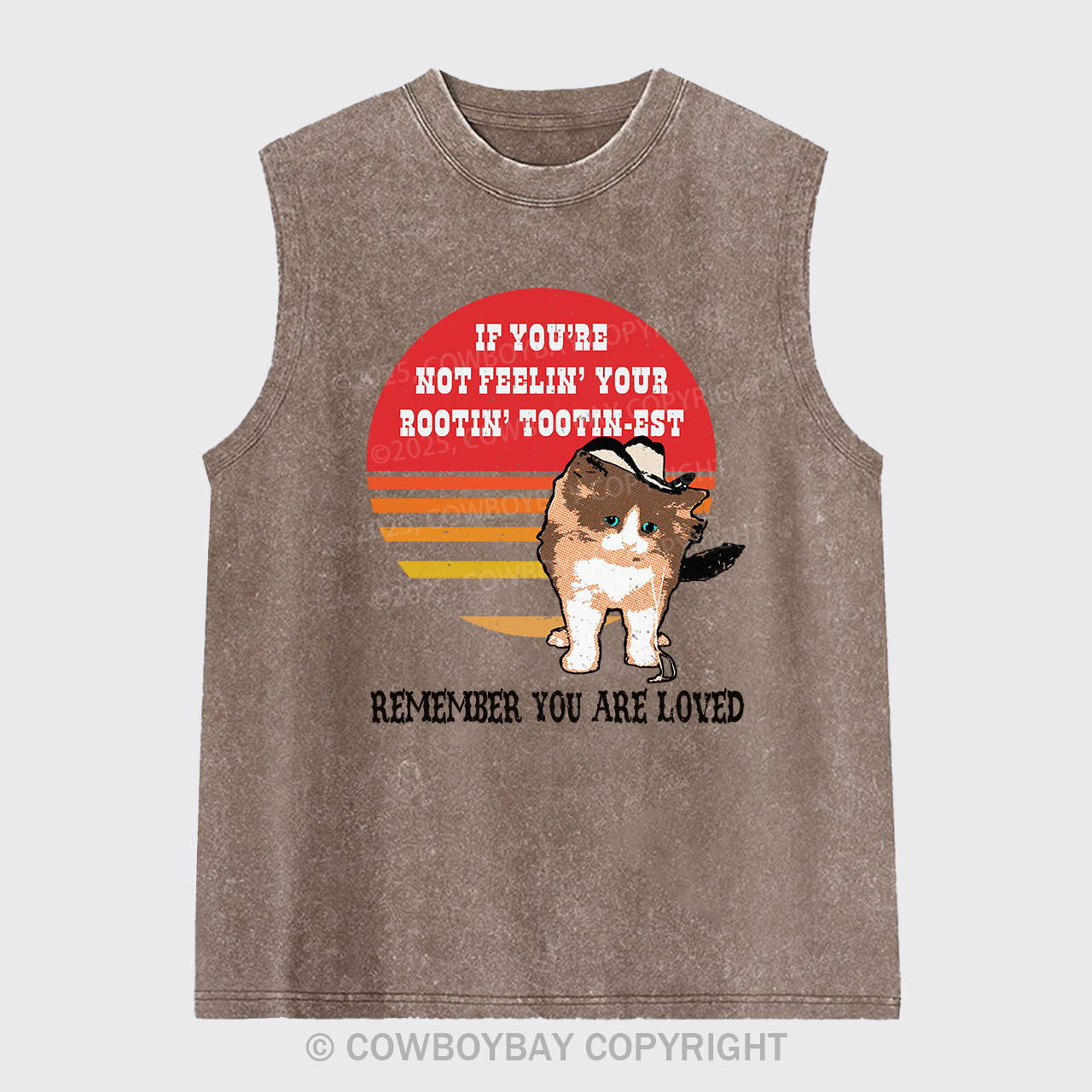 If You're Not Feelin' Your Rootin' Washed Tanks