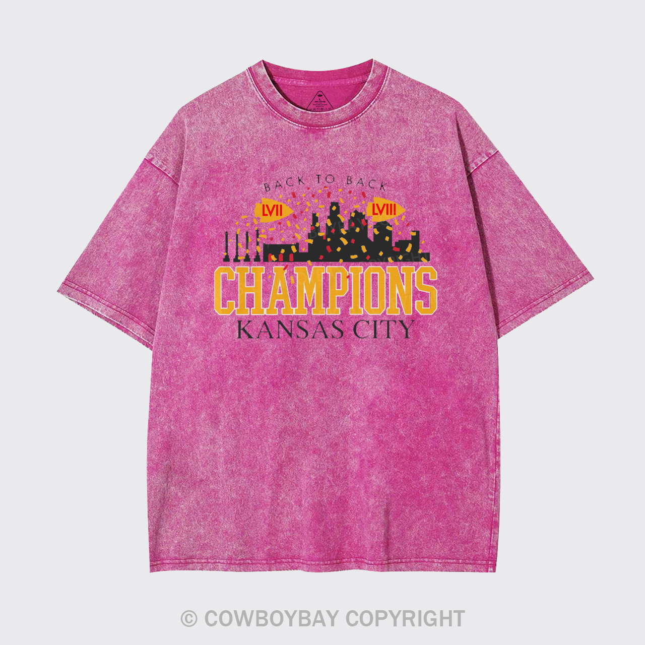 Champions Back To Back Garment-dye Tees